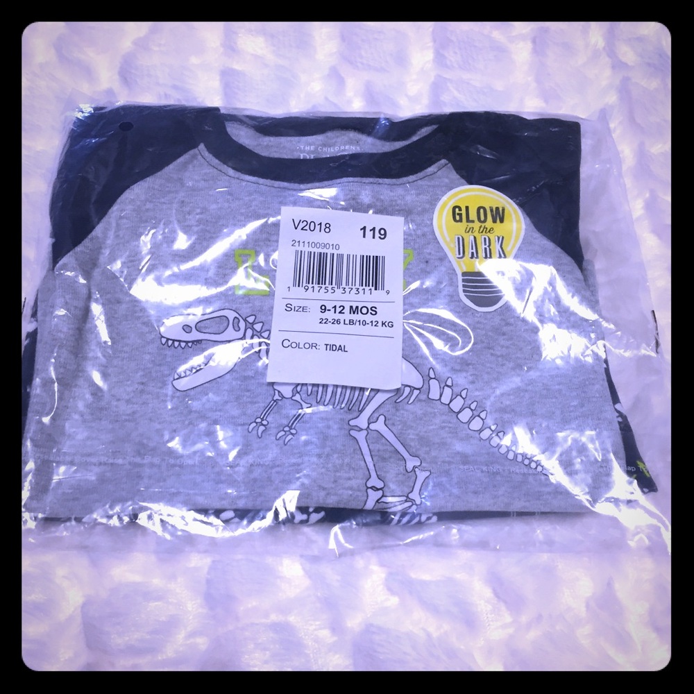 NWT dinosaur pajama set